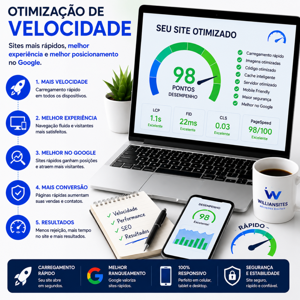 Otimização de Velocidade- Willian Sites